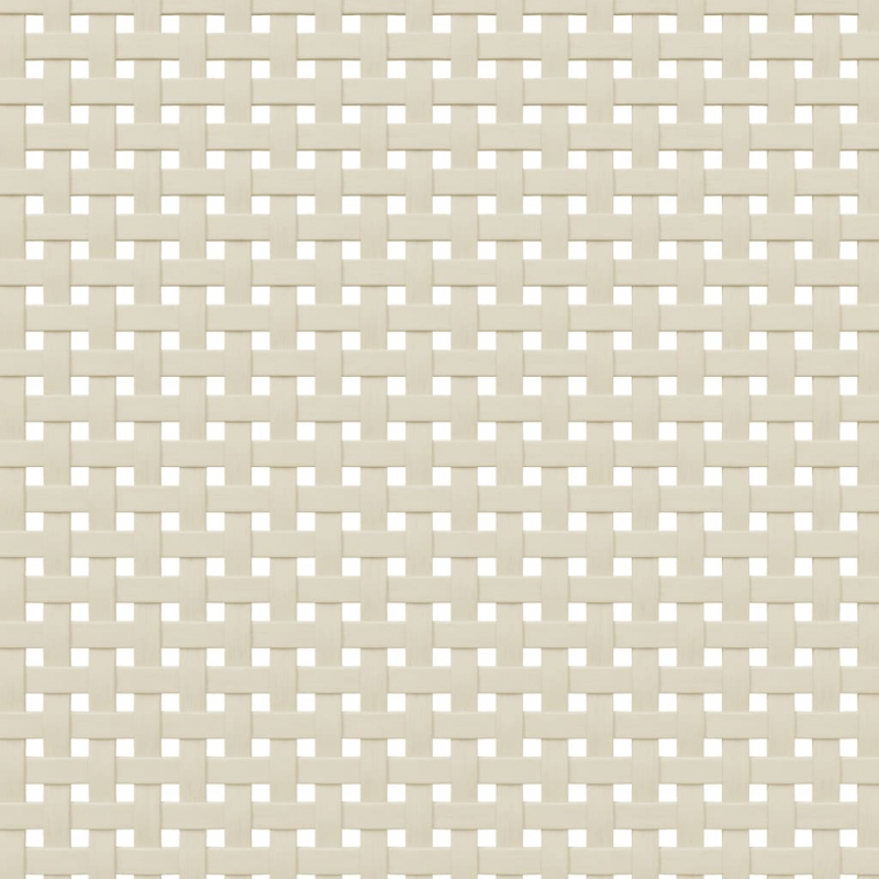 Bücherschrank SENJA Rattan-Look Braun 90x35x130 cm Kiefernholz