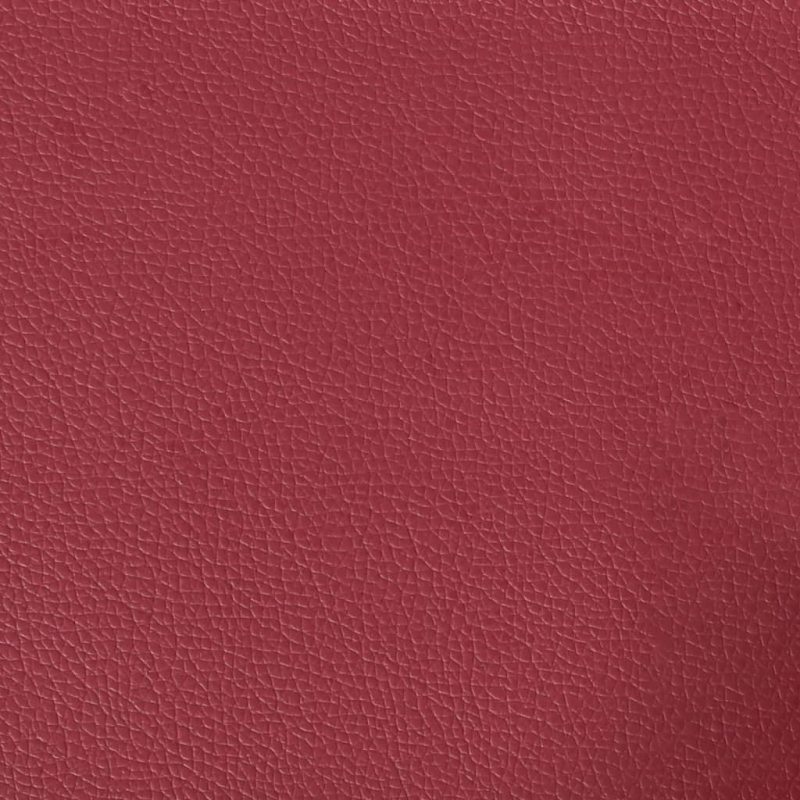 2-Sitzer-Sofa Weinrot 120 cm Kunstleder