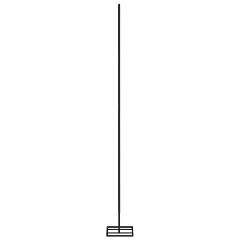 Metall-Weihnachtsbaum für Dekorationen Schwarz 90 cm