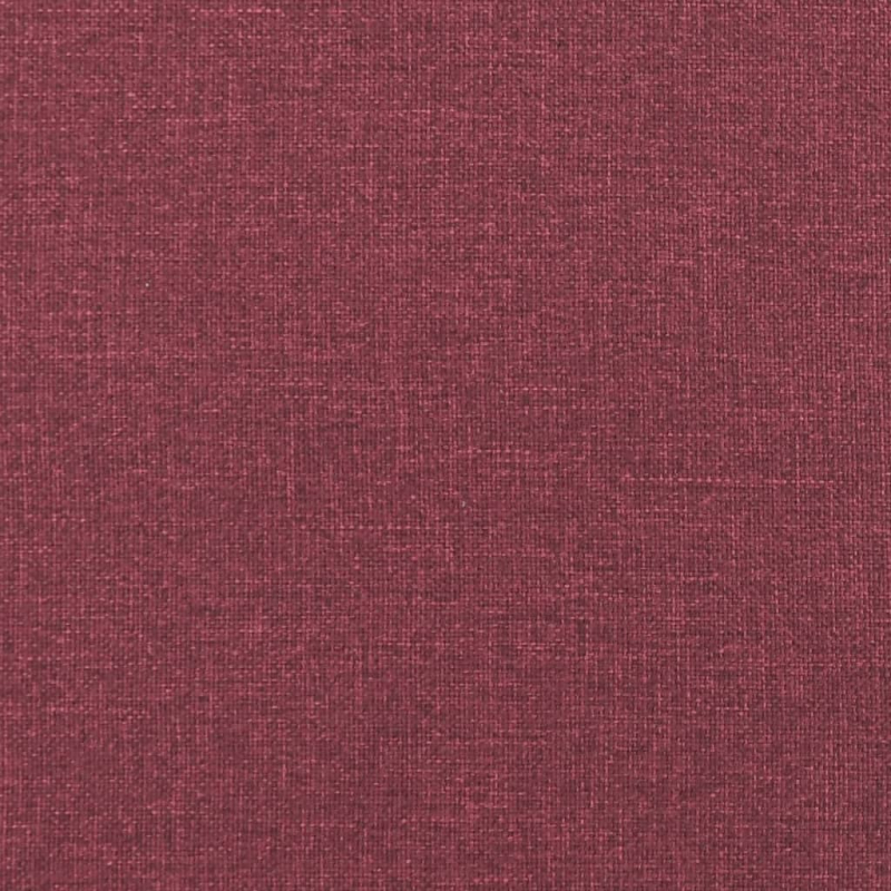 2-Sitzer-Sofa Weinrot 120 cm Stoff