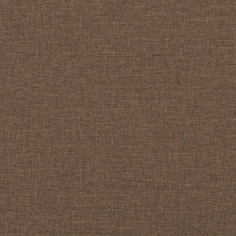 2-Sitzer-Sofa Braun 120 cm Stoff