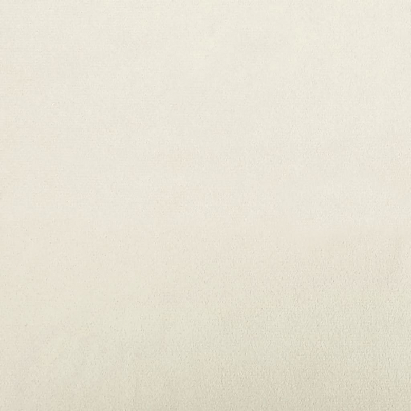 2-Sitzer-Sofa Creme 140 cm Samt