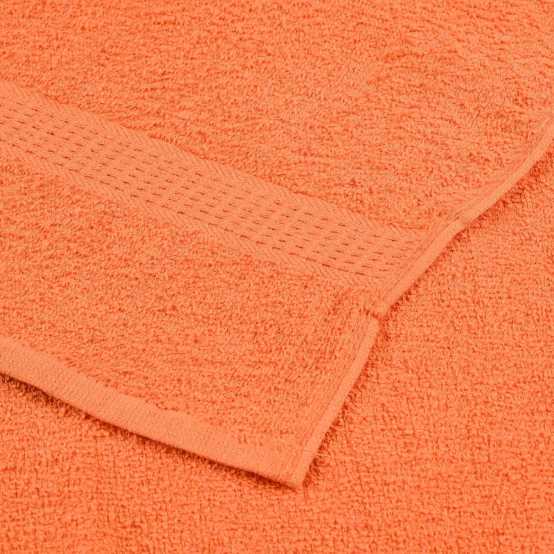 Seiftücher 4 Stk. Orange 30x30 cm 360 g/m² 100% Baumwolle