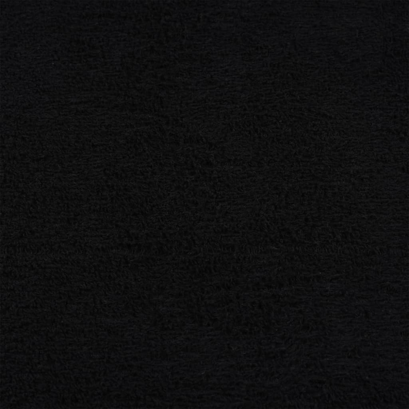 Handtücher 10 Stk. Schwarz 50x100 cm 360 g/m² 100% Baumwolle