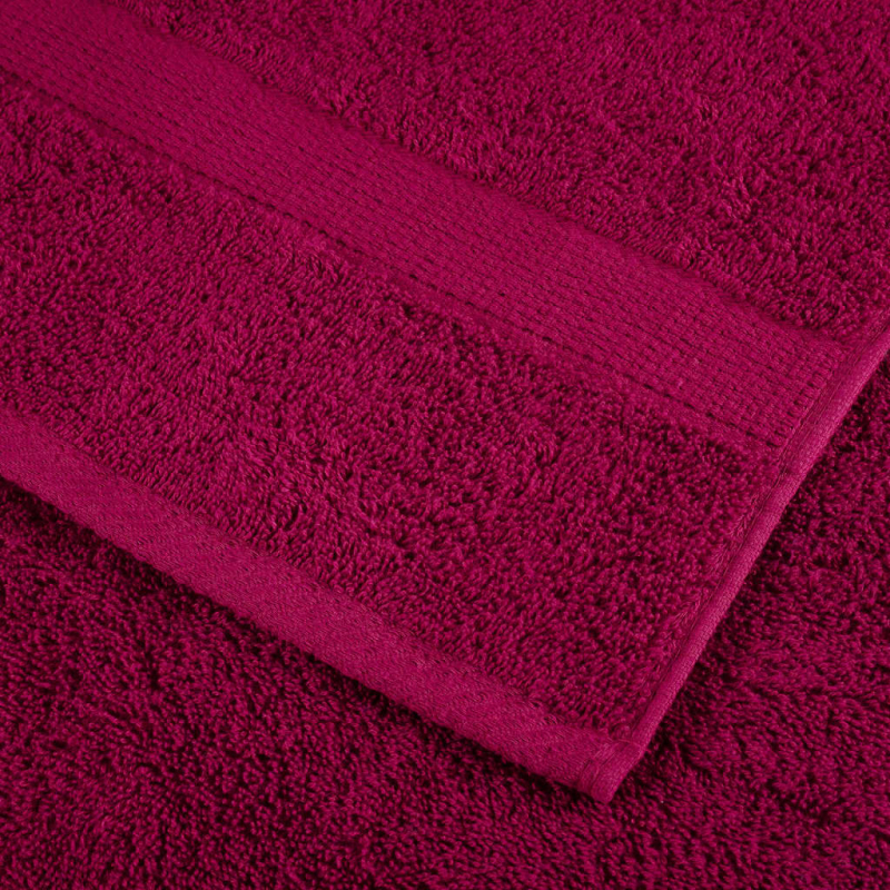 Premium-Gästetücher SOLUND 4 Stk. Bordeaux 30x50 cm 600 g/m²