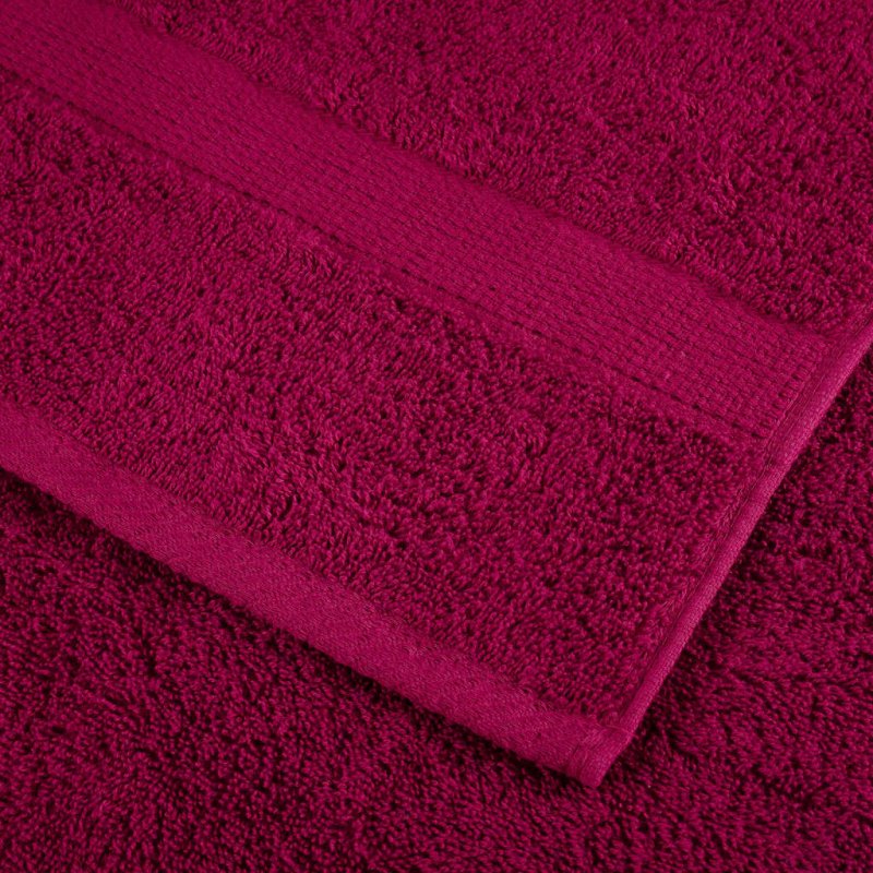 Premium-Duschtücher SOLUND 10 Stk. Bordeaux 70x140 cm 600 g/m²