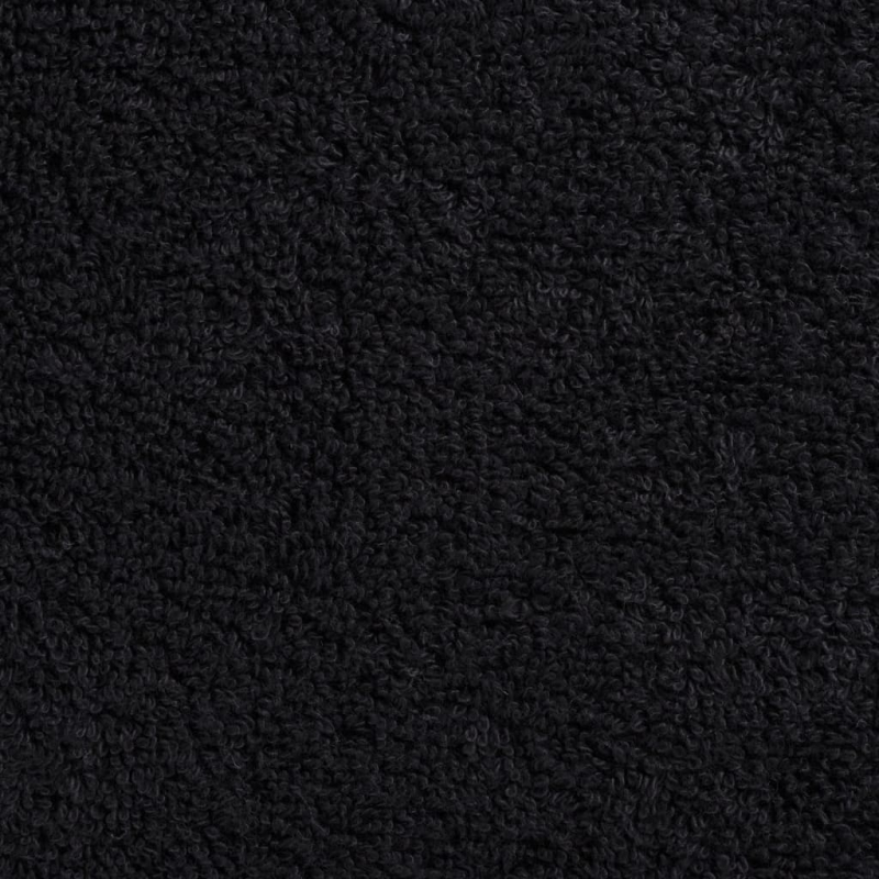 Premium-Gästetücher SOLUND 2 Stk. Schwarz 30x50 cm 600 g/m²