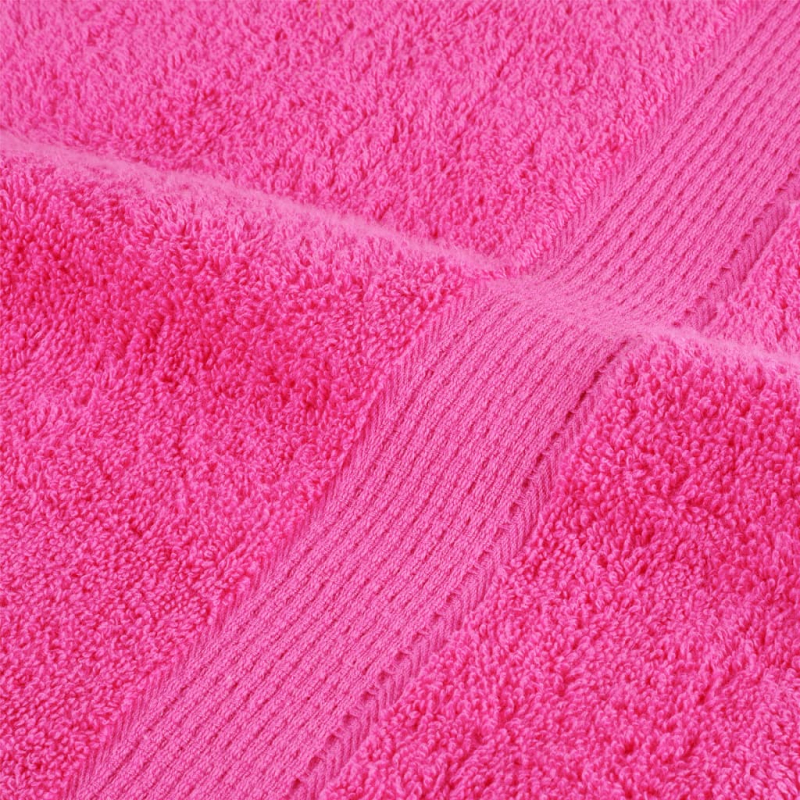Premium-Gästetücher SOLUND 4 Stk. Rosa 30x50 cm 600 g/m²