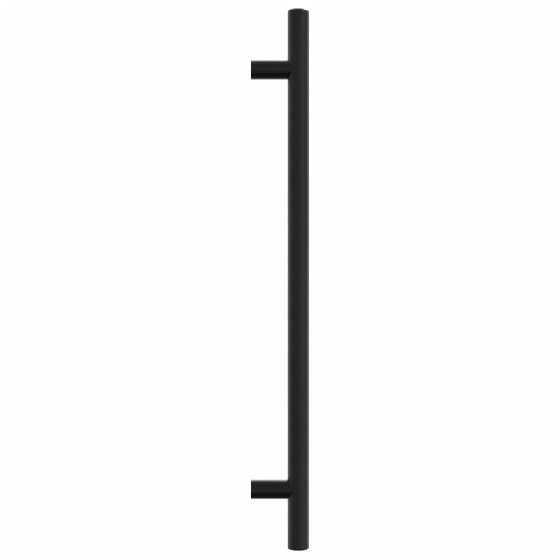 Möbelgriffe 20 Stk. Schwarz 224 mm Edelstahl