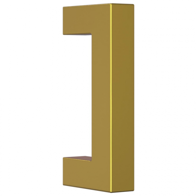 Möbelgriffe 20 Stk. Golden 64 mm Edelstahl