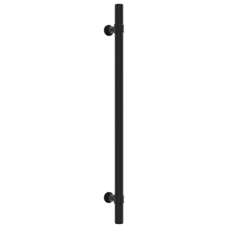 Möbelgriffe 20 Stk. Schwarz 224 mm Edelstahl