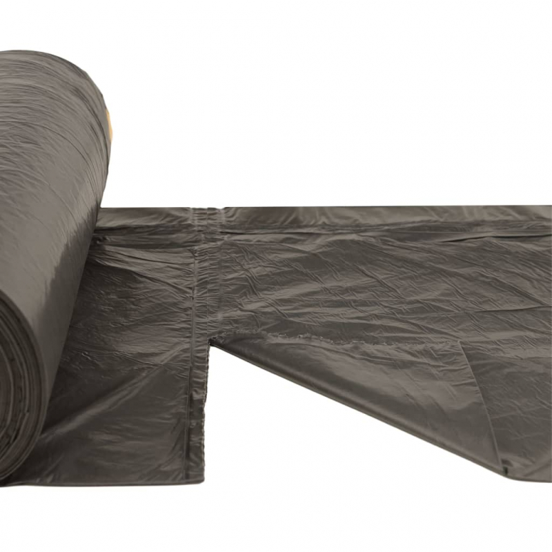 Müllsäcke mit Zugband 250 Stk. Schwarz 120 L