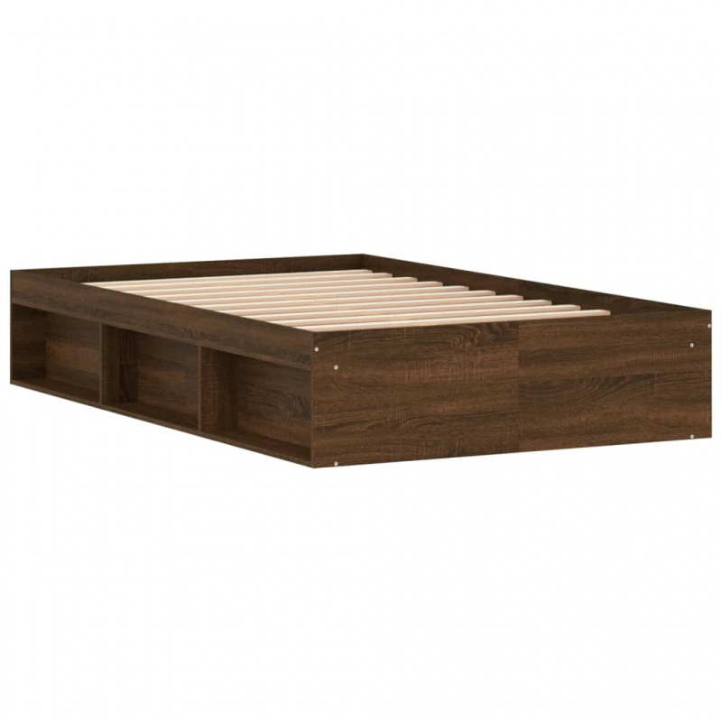 Bettgestell Braun Eichen-Optik 120x200 cm