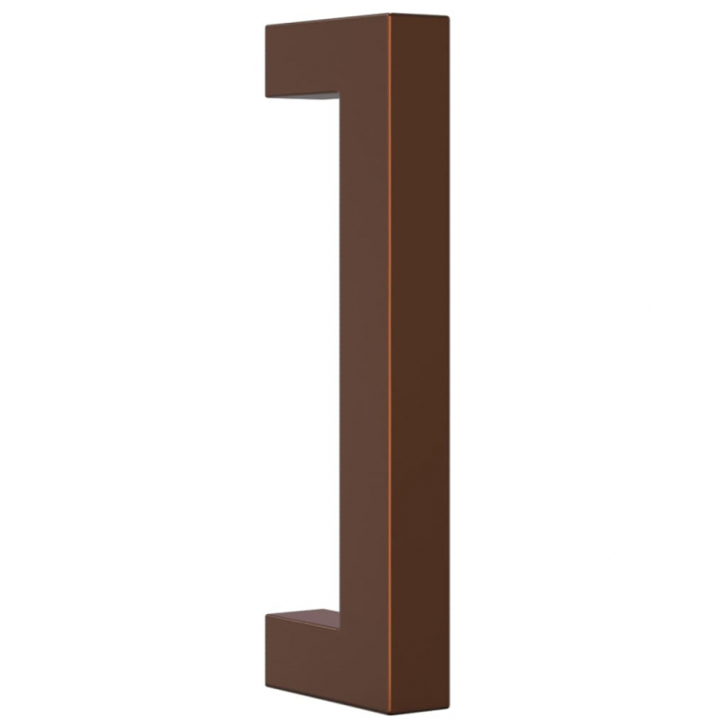 Möbelgriffe 10 Stk. Bronzen 96 mm Edelstahl