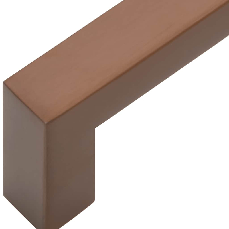 Möbelgriffe 5 Stk. Bronzen 480 mm Edelstahl