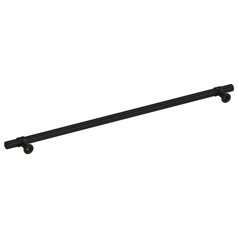 Möbelgriffe 5 Stk. Schwarz 320 mm Edelstahl