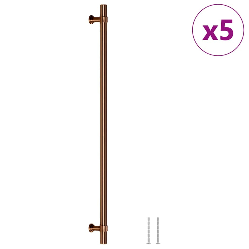 Möbelgriffe 5 Stk. Bronzen 320 mm Edelstahl