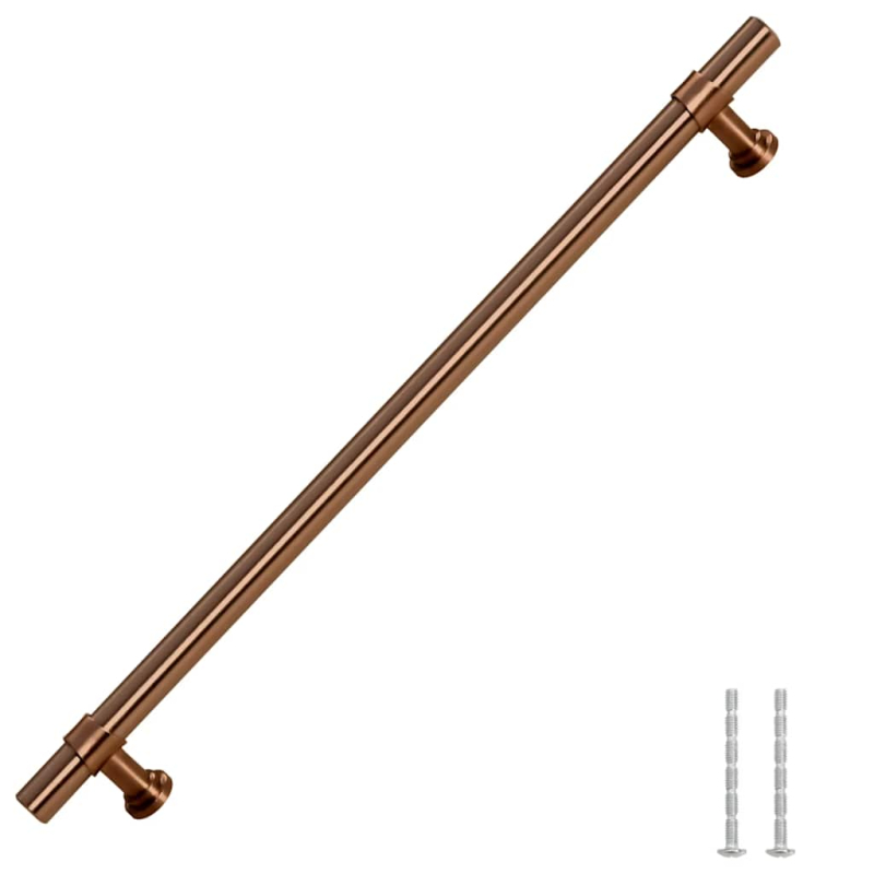 Möbelgriffe 5 Stk. Bronzen 480 mm Edelstahl