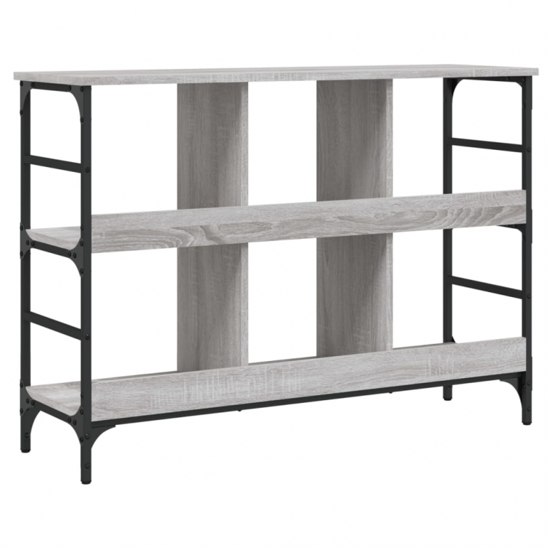 Sideboard Grau Sonoma 102x32x73,5 cm Holzwerkstoff