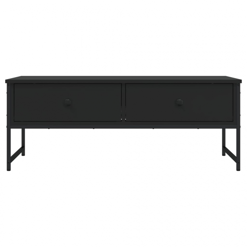 Couchtisch Schwarz 101x49x39,5 cm Holzwerkstoff