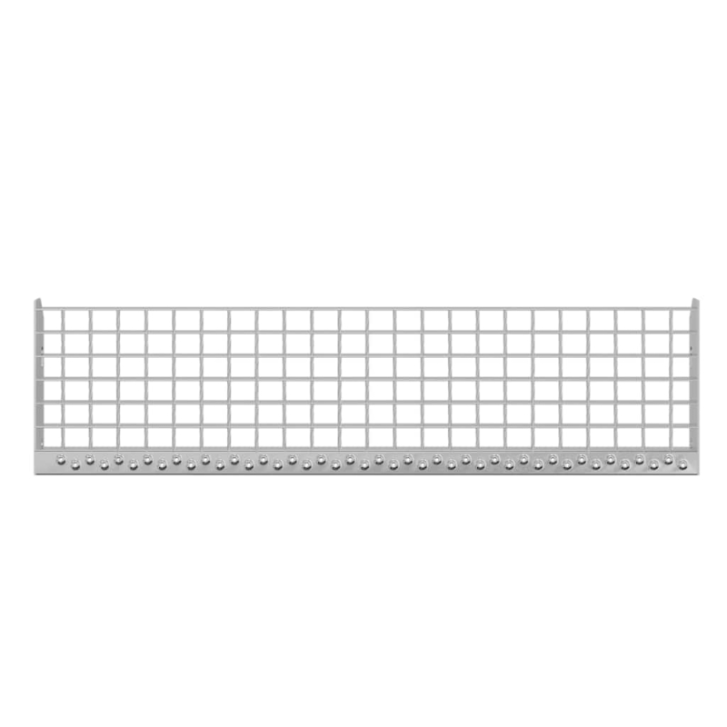 Gitterroststufe 90x24x7 cm Verzinkter Stahl