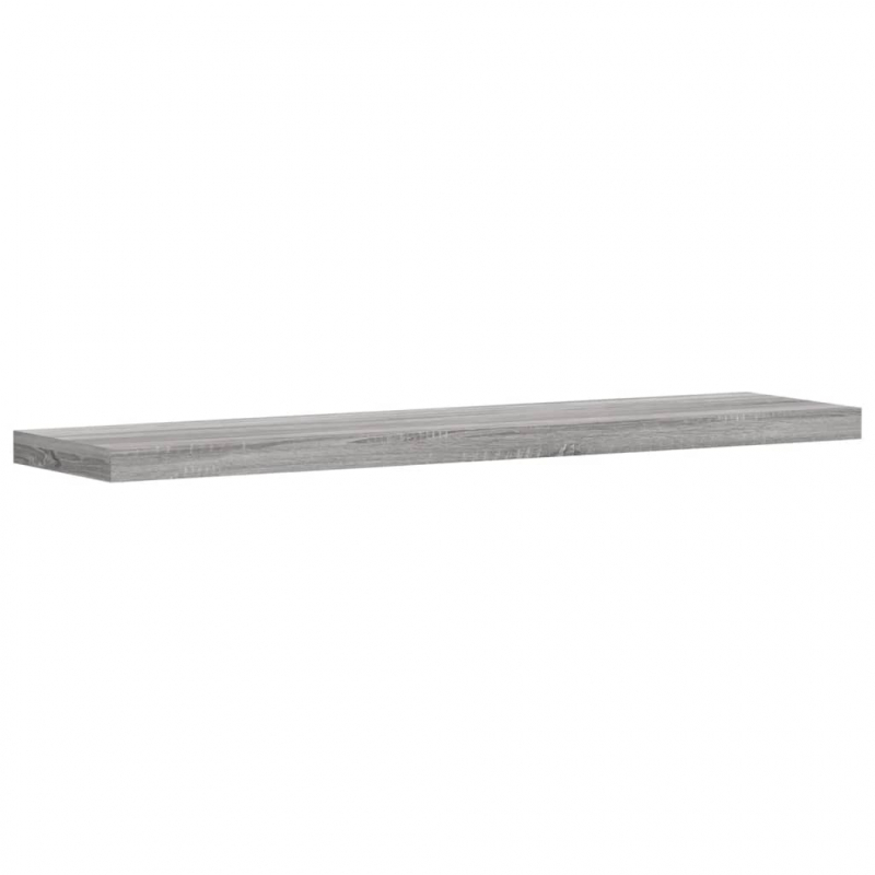 Wandregale 4 Stk. Grau Sonoma 40x10x1,5 cm Holzwerkstoff