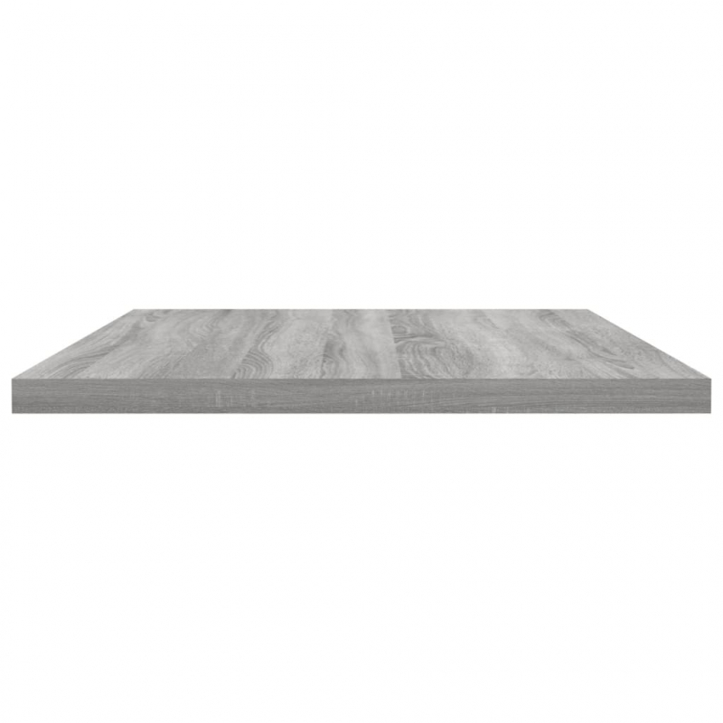 Wandregale 4 Stk. Grau Sonoma 60x30x1,5 cm Holzwerkstoff