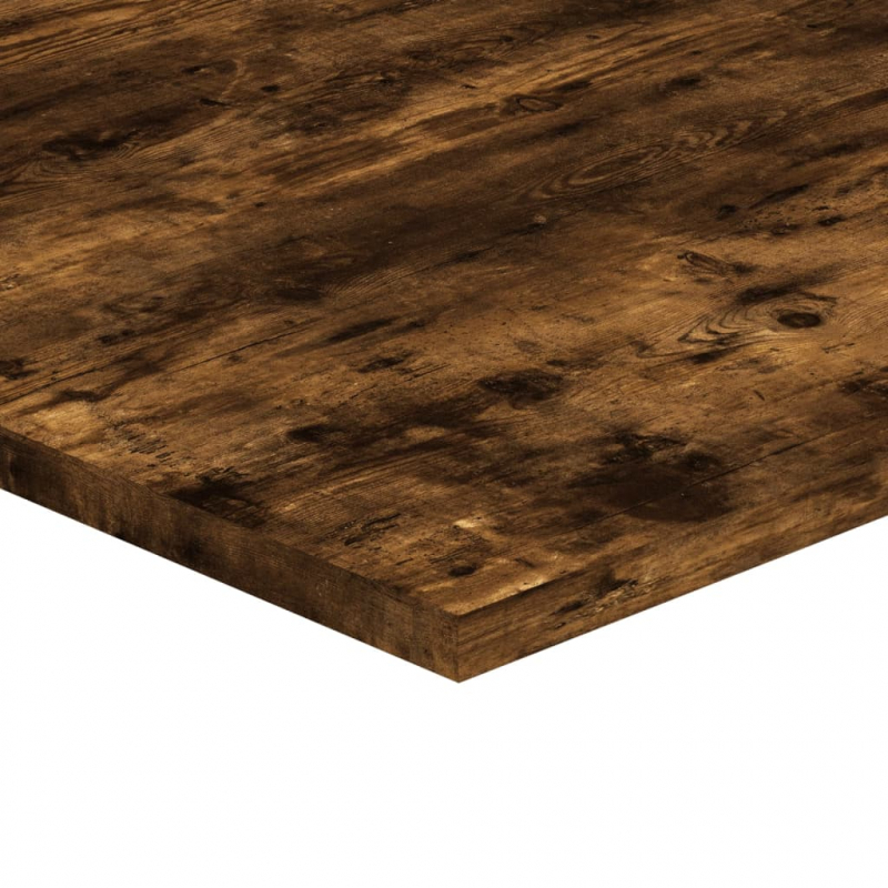 Wandregale 4 Stk. Räuchereiche 80x40x1,5 cm Holzwerkstoff