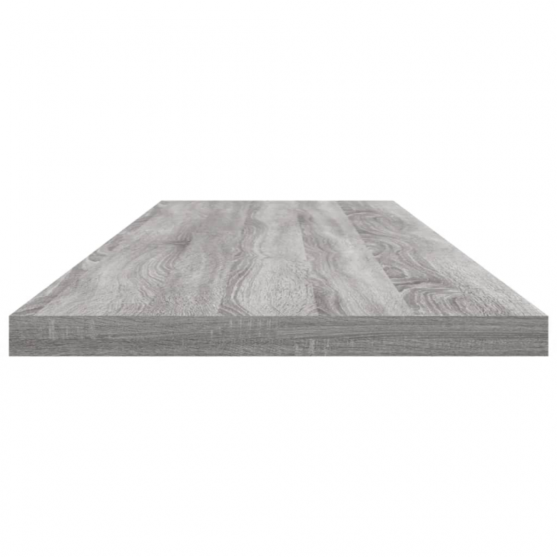 Wandregale 4 Stk. Grau Sonoma 100x20x1,5 cm Holzwerkstoff