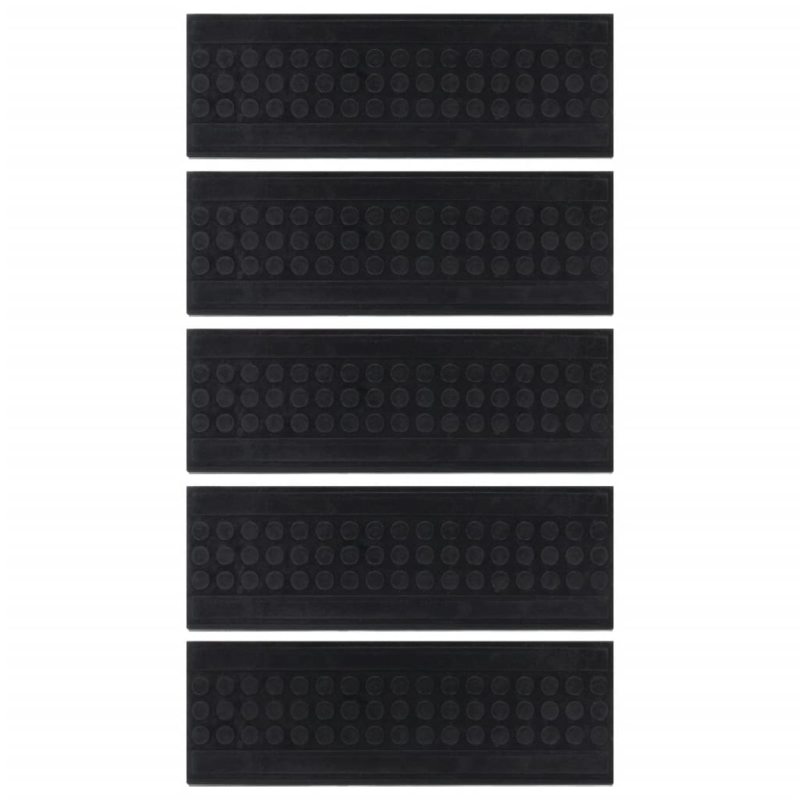 Stufenmatten 5 Stk. 25x75 cm Gummi