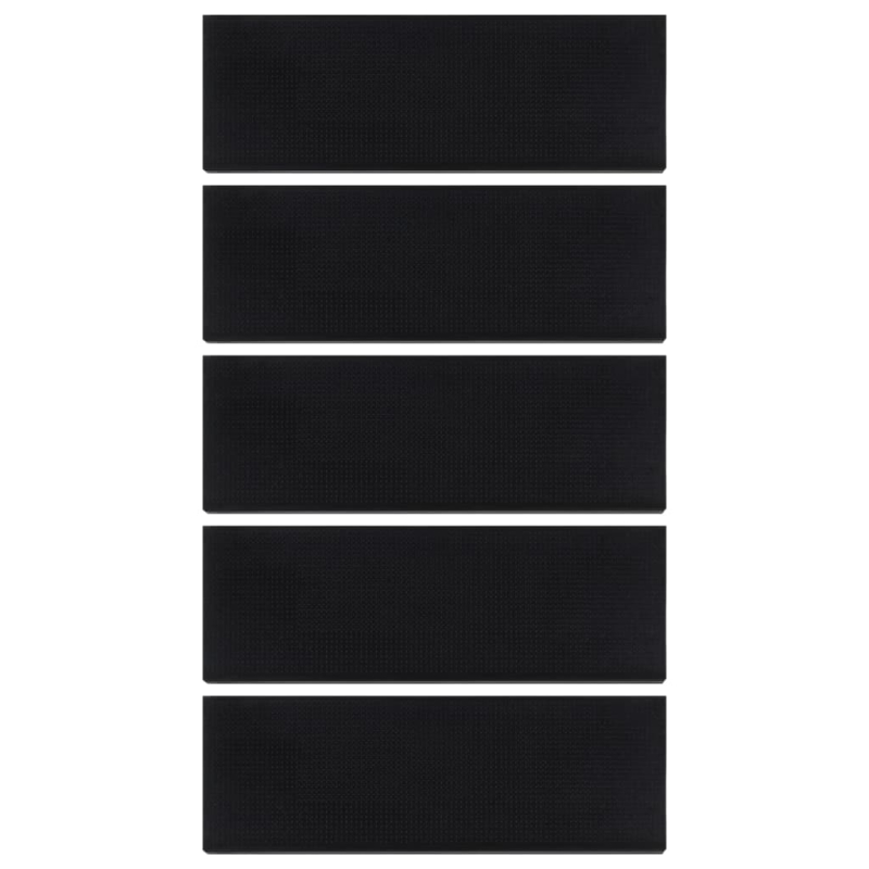 Stufenmatten 5 Stk. 25x75 cm Gummi