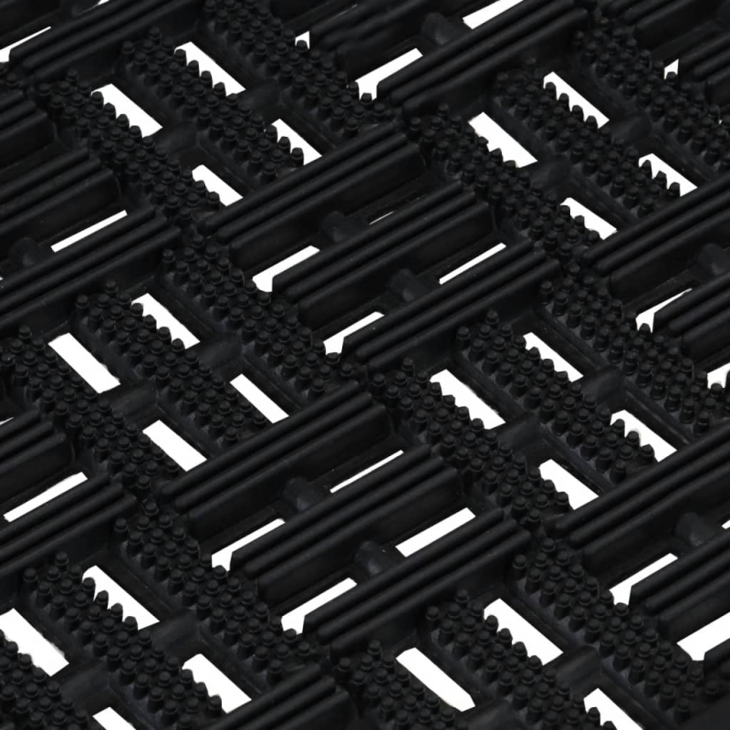 Fußmatte Rechteckig 45x75 cm Gummi