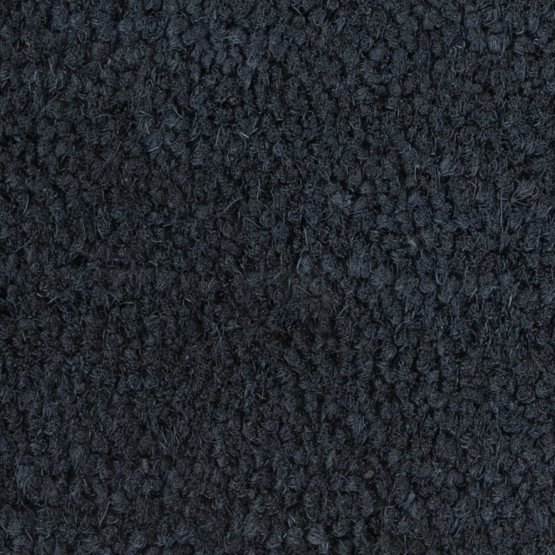 Fußmatte Dunkelgrau 90x150 cm Kokosfaser Getuftet