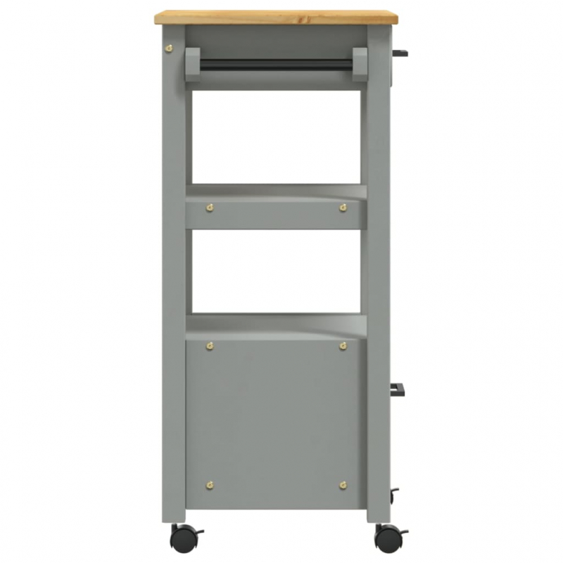 Küchenwagen MONZA 48x40x90 cm Massivholz Kiefer