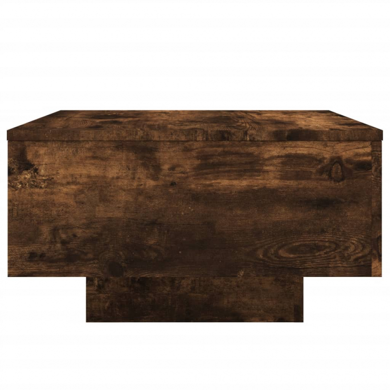 Couchtisch Räuchereiche 55x55x31 cm Holzwerkstoff