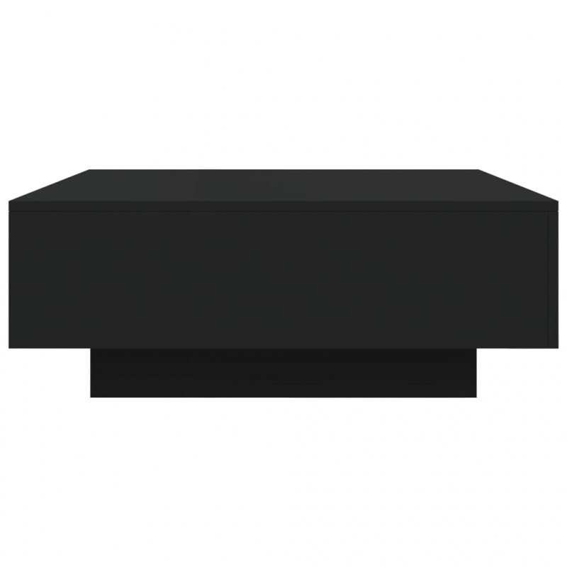 Couchtisch Schwarz 80x80x31 cm Holzwerkstoff