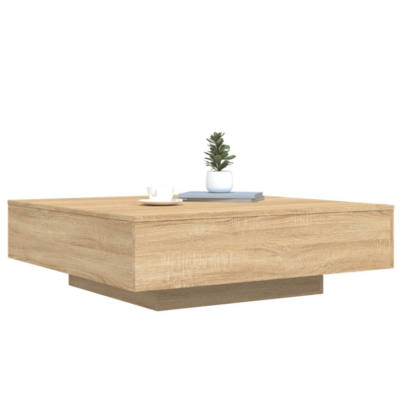 Couchtisch Sonoma-Eiche 100x100x31 cm Holzwerkstoff