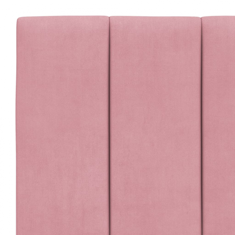 Kopfteil-Kissen Rosa 80 cm Samt