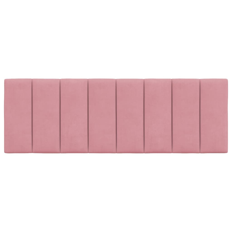 Kopfteil-Kissen Rosa 140 cm Samt