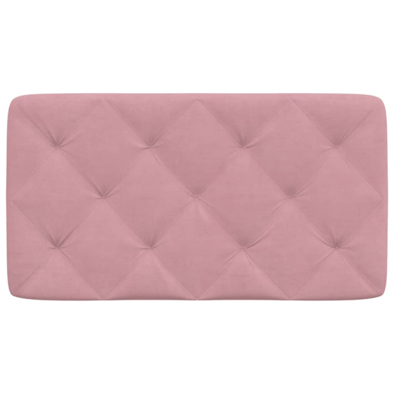 Kopfteil-Kissen Rosa 80 cm Samt