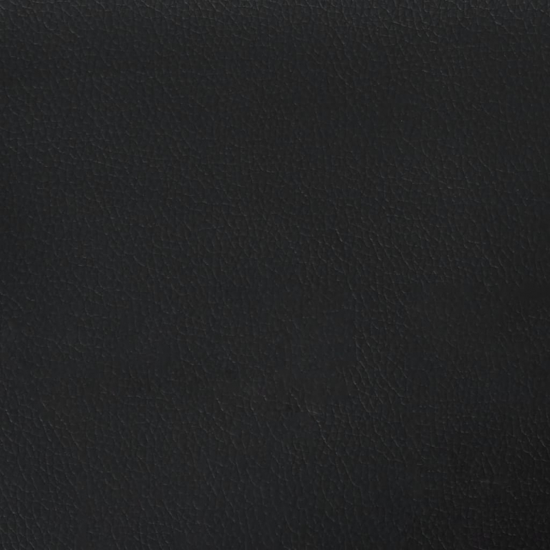 Kopfteil-Kissen Schwarz und Weiß 80 cm Kunstleder