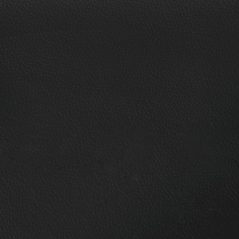 Kopfteil-Kissen Weiß und Schwarz 180 cm Kunstleder