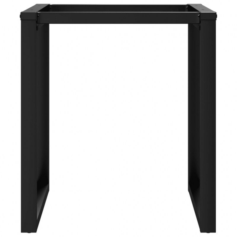 Esstisch-Gestell in O-Form 70x70x73 cm Stahl