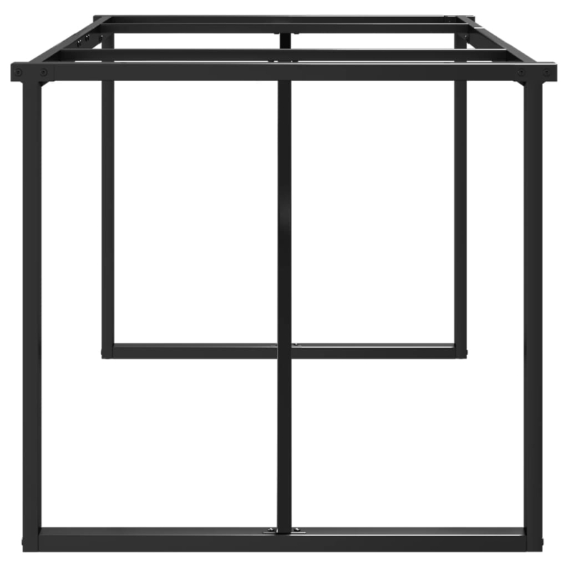 Esstisch-Gestell in O-Form 160x80x73 cm Stahl