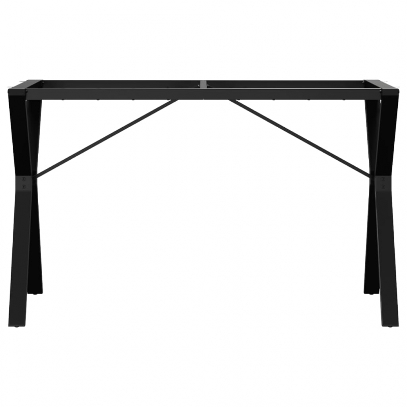 Esstisch-Gestell in Y-Form 120x60x73 cm Stahl
