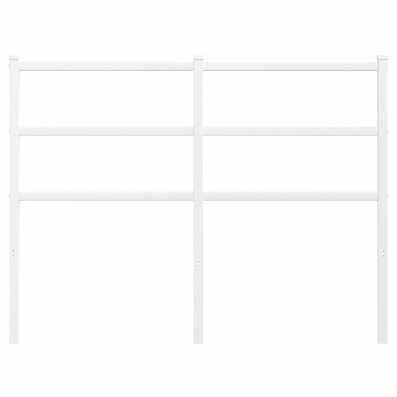 Kopfteil Metall Weiß 120 cm