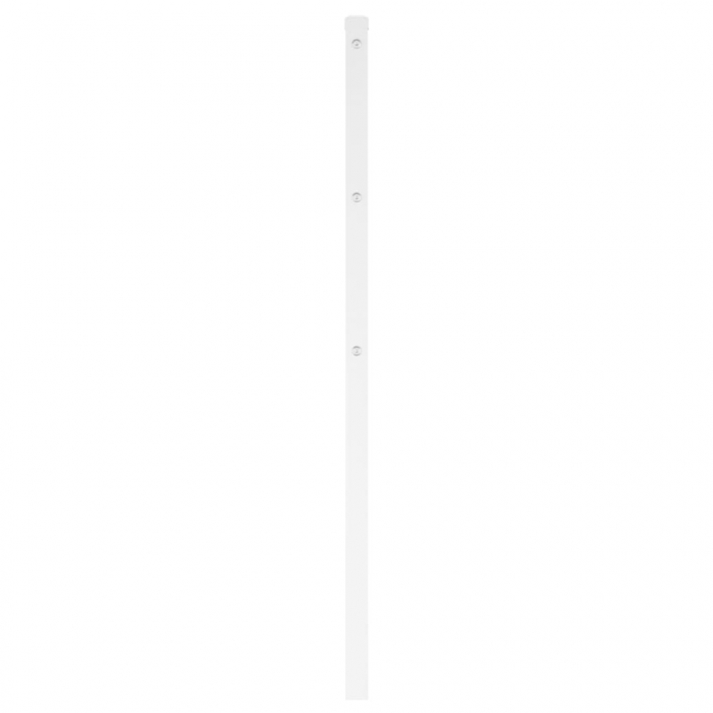 Kopfteil Metall Weiß 120 cm