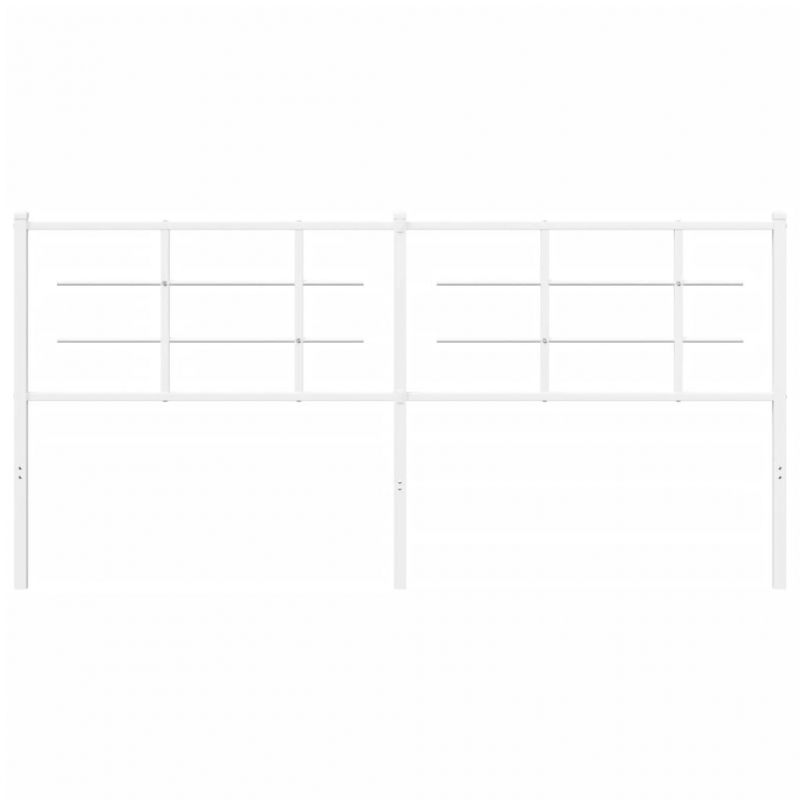 Kopfteil Metall Weiß 180 cm