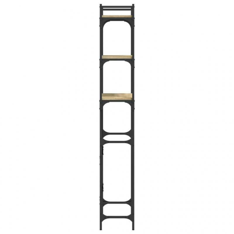 Waschmaschinenregal Sonoma-Eiche 67x25x163 cm Holzwerkstoff