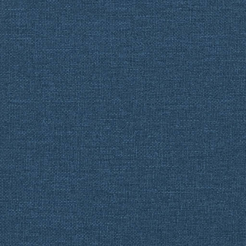 Bett mit Matratze Blau 200x200 cm Stoff